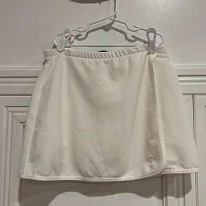 Nike Sphere Tennis Golf White Skirt Skort Small Sporty Athletic Preppy